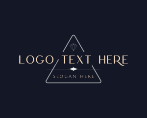 Fragrance - Diamond Triangle Jewelry logo design