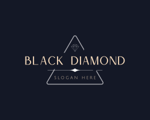 Diamond Triangle Jewelry logo design