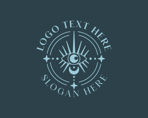 Occult - Spiritual Eye Holistic logo design