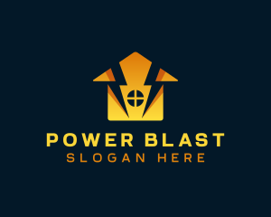 House Electric Power logo design