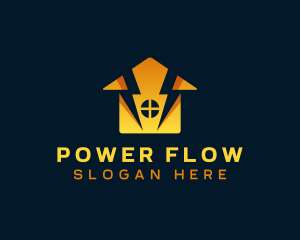 House Electric Power logo design