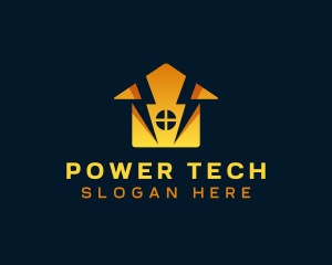 House Electric Power logo design