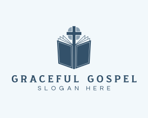 Gospel - Bible Book Fellowship logo design