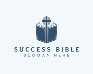 Bible - Bible Book Fellowship logo design