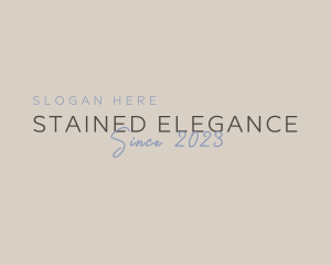 Elegant Script Entrepreneur logo design