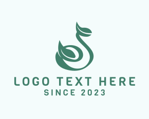 Vegan - Produce Gardening Letter S logo design