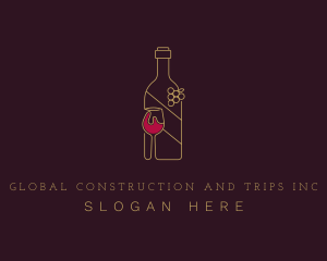 Drink - Wine Liquor Drink logo design