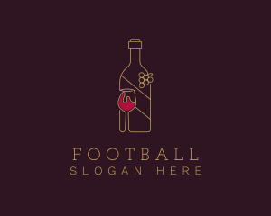 Vineyard - Wine Liquor Drink logo design
