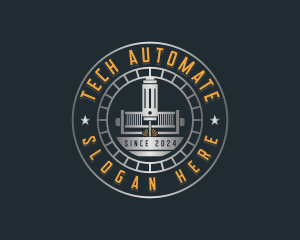 Laser Automation Fabrication logo design