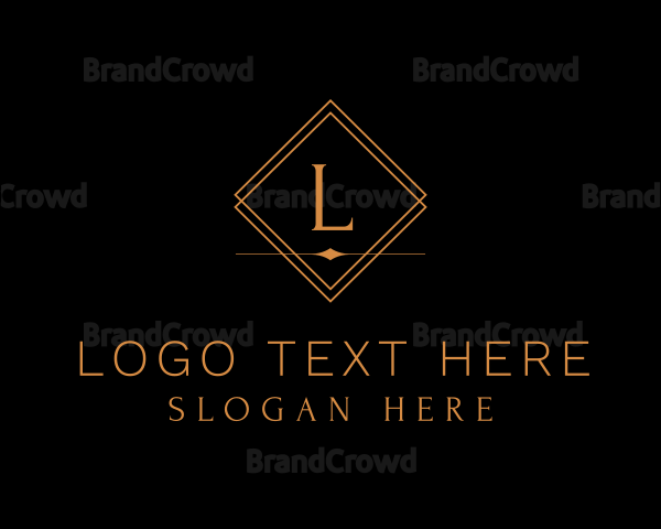 Luxury Diamond Jewelry Logo