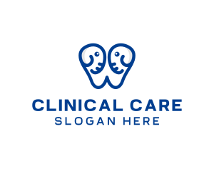 Elephant Dentist Clinic  logo design