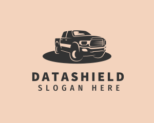 Truck - Pickup Truck Driver logo design