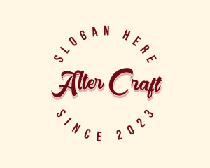 Craft Business Startup logo design