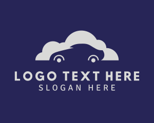 Cleaning - Gray Cloud Car Wash logo design