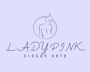 Body - Female Naked Goddess logo design