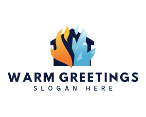 Warm Cold House logo design