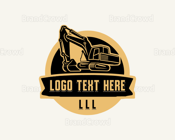 Construction Builder Machinery Logo