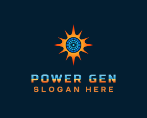 Generator - Sunlight Solar Energy logo design