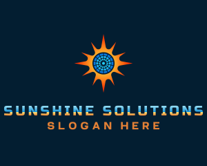 Sunlight Solar Energy logo design