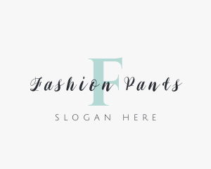 Fashion Boutique Stylist logo design