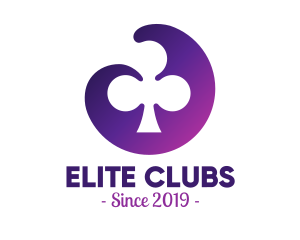 Clubs - Violet Clubs Badge logo design