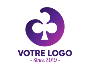 Clubs - Violet Clubs Badge logo design