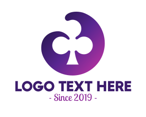 Betting - Violet Clubs Badge logo design