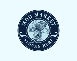 Flying Fish Market logo design