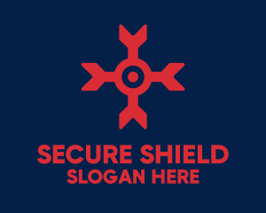 Safeguard - Bulls Eye Arrow logo design