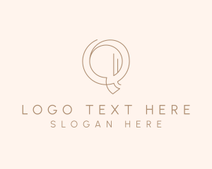 Letter Q - Elegant Letter Q Company logo design