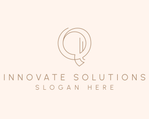 Letter Q - Elegant Letter Q Company logo design
