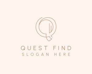 Elegant Letter Q Company logo design