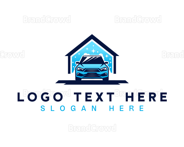 Bubble Clean Car Logo