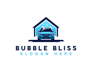 Bubble - Bubble Clean Car logo design