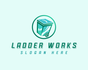 Biodegradable Trash Bin Logo