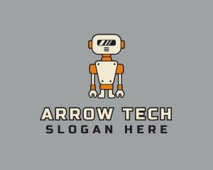 Robot Tech Droid logo design