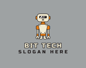 Robot Tech Droid logo design