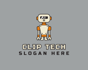 Robot Tech Droid logo design