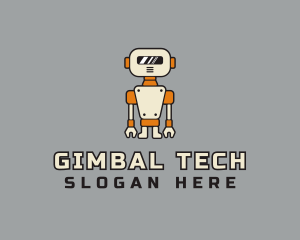 Robot Tech Droid logo design