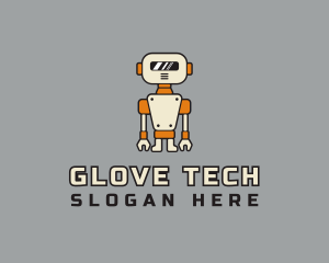 Robot Tech Droid logo design