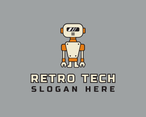 Robot Tech Droid logo design