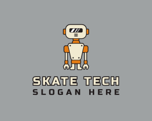 Robot Tech Droid logo design