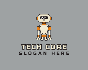 Robot Tech Droid logo design