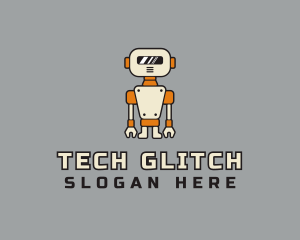 Robot Tech Droid logo design