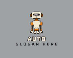 Robotics - Robot Tech Droid logo design
