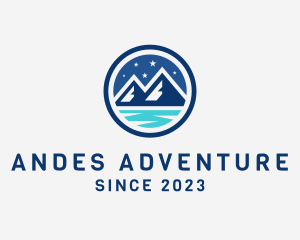 Night Mountain Adventure logo design