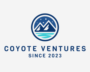 Night Mountain Adventure logo design