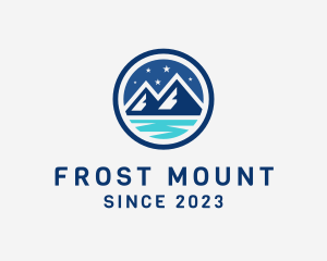 Night Mountain Adventure logo design