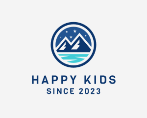 Night Mountain Adventure logo design