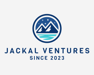 Night Mountain Adventure logo design